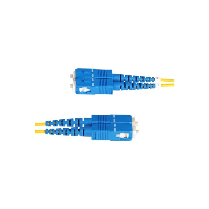 StarTech.com Cavo in fibra ottica duplex monomodale OS2 da LC a SC da 2 m - Cavo