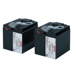 APC Replacement Battery Cartridge 55 - Batteria UPS - Piombo - 2 celle - nero - (RBC55)