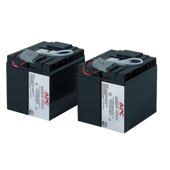 APC Replacement Battery Cartridge 55 - Batteria UPS - Piombo - 2 celle - nero - (RBC55)