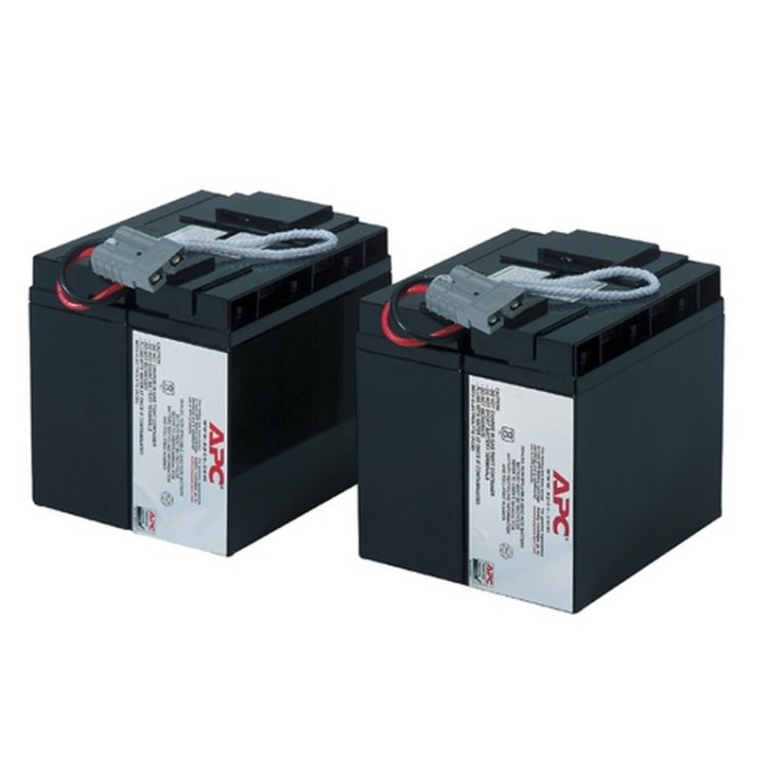 APC Replacement Battery Cartridge 55 - Batteria UPS - Piombo - 2 celle - nero - (RBC55)