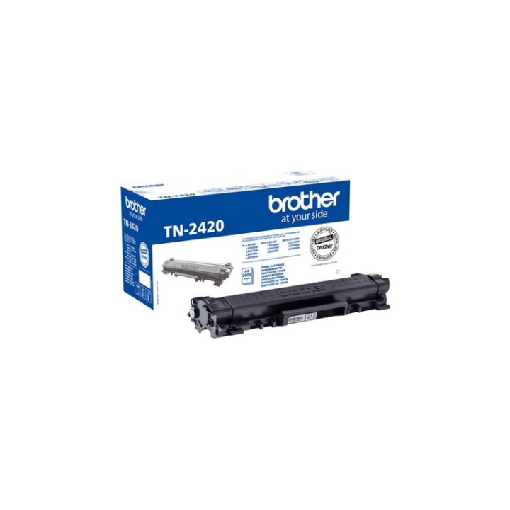 Brother TN2420 - Alta resa - nero - originale - cartuccia toner - per Brother DC (TN2420)