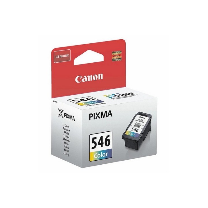 Canon CL-546 - 8 ml - colore (ciano, magenta, giallo) - originale - cartuccia d'