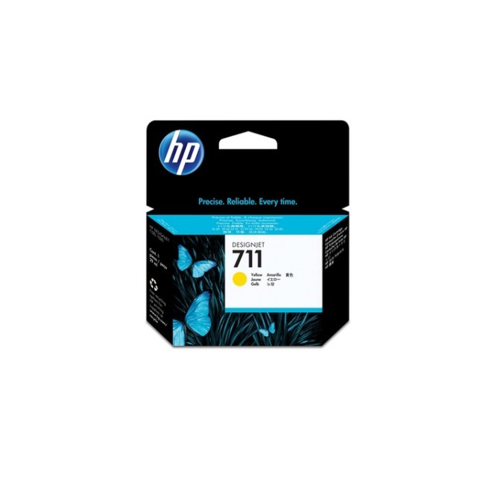 HP 711 - 29 ml - giallo - originale - DesignJet - cartuccia d'inchiostro - per D