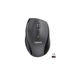 Logitech Mouse Wireless M705 Colore Nero - Tecnologia senza fili avanzata a 2,4 (910-001949)