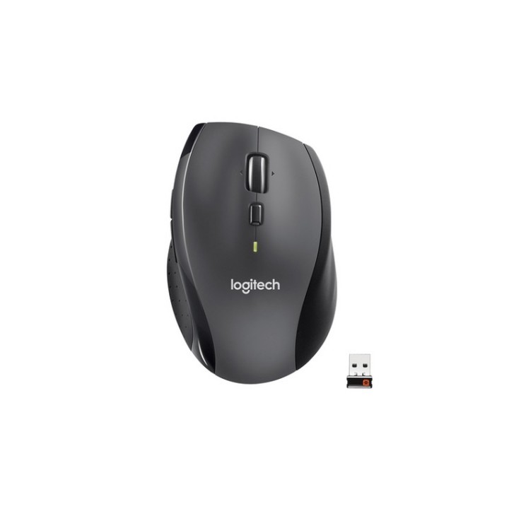 Logitech Mouse Wireless M705 Colore Nero - Tecnologia senza fili avanzata a 2,4