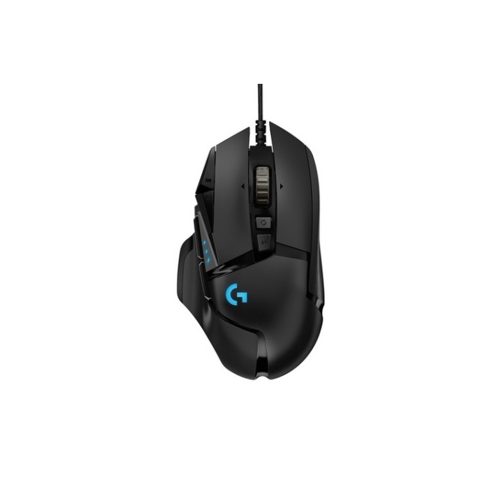 Logitech Gaming Mouse G502 (Hero) - Mouse - ottica - 11 pulsanti - cablato - USB (910-005471)