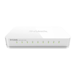 D-Link GO-SW-8G - Switch - unmanaged - 8 x 10/100/1000 - desktop (GO-SW-8G)