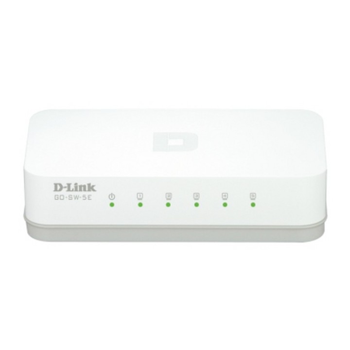 dlinkgo GO-SW-5E - Switch - 5 x 10/100 - desktop (GO-SW-5E) - D-LINK