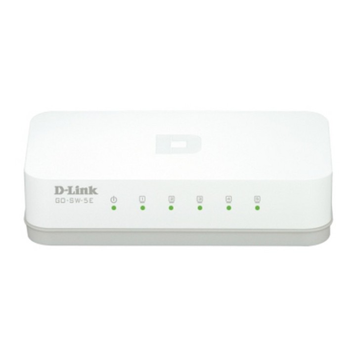 dlinkgo GO-SW-5E - Switch - 5 x 10/100 - desktop (GO-SW-5E) - D-LINK