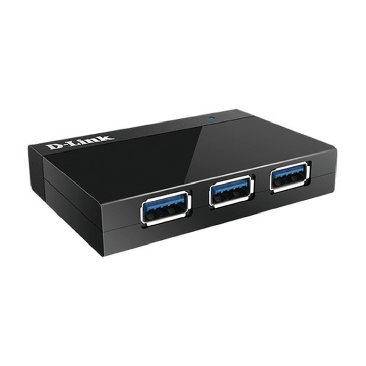 D-Link DUB 1340 - Hub - 4 x SuperSpeed USB 3.0 - desktop