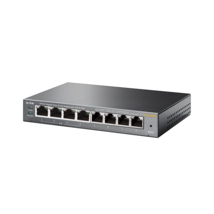 TP-Link Easy Smart TL-SG108PE - Switch - intelligente - 4 x 10/100/1000 (4 PoE+) (TL-SG108PE)