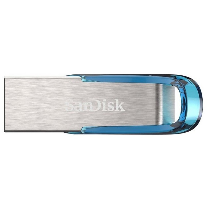 SanDisk Ultra Flair - Chiavetta USB - 32 GB - USB 3.0 - blu (SDCZ73-032G-G46B)
