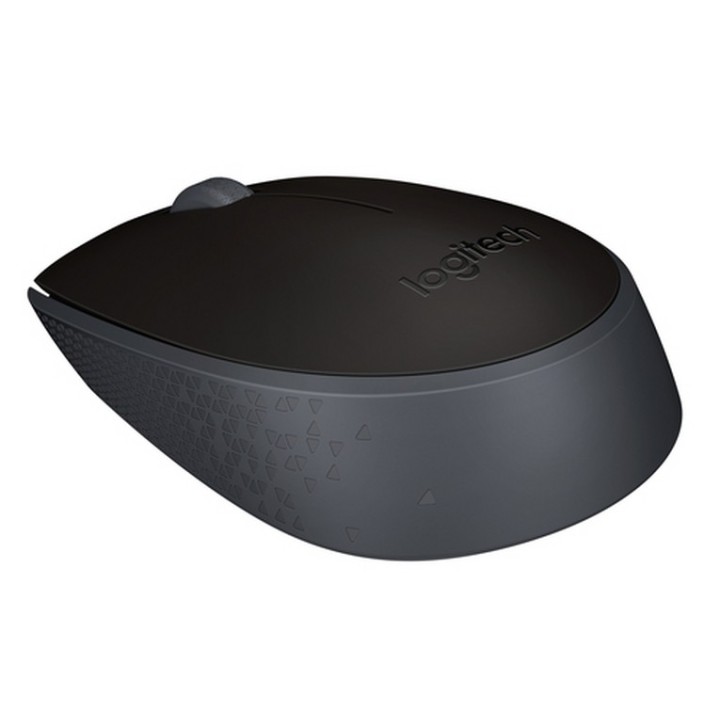 Logitech M171 - Mouse - per destrorsi e per sinistrorsi - senza fili - 2.4 GHz - (910-004424)