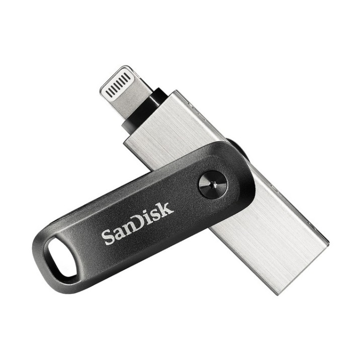 SanDisk iXpand Go - Chiavetta USB - 64 GB - USB 3.0 / Lightning - per Apple iPad