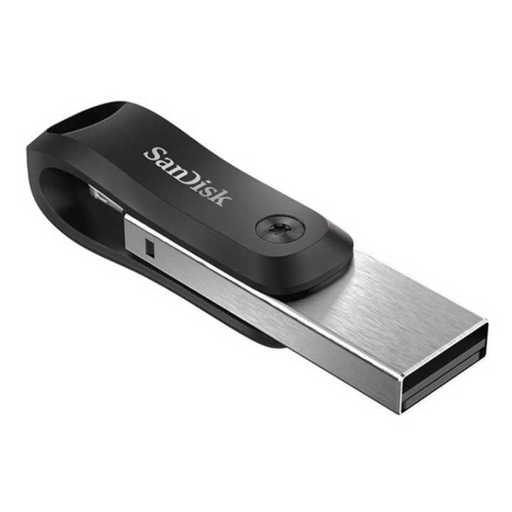 SanDisk iXpand Go - Chiavetta USB - 64 GB - USB 3.0 / Lightning - per Apple iPad