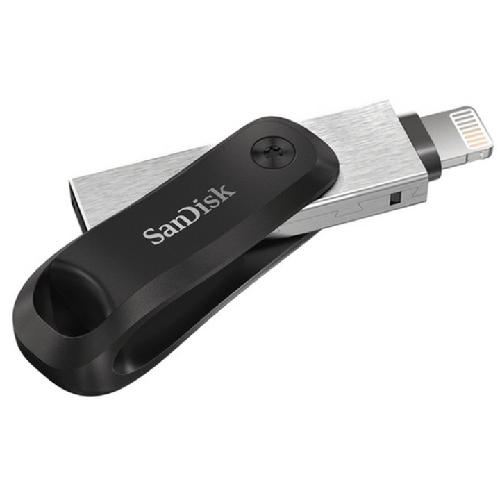 SanDisk iXpand Go - Chiavetta USB - 64 GB - USB 3.0 / Lightning - per Apple iPad