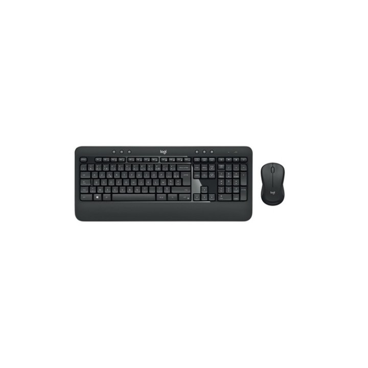 Logitech MK540 Advanced - Set mouse e tastiera - senza fili - 2.4 GHz - AZERTY -