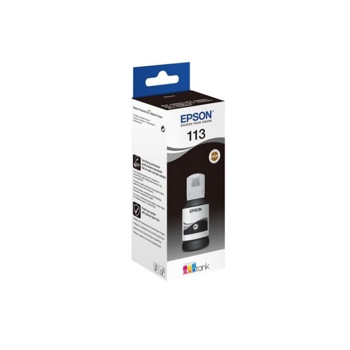 Epson EcoTank 113 - 127 ml - nero - originale - ricarica inchiostro - per EcoTan