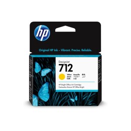 HP 712 - 29 ml - giallo - originale - DesignJet - cartuccia d'inchiostro - per D