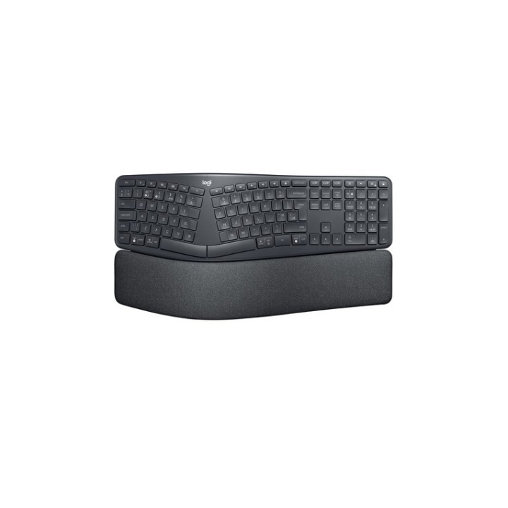 Logitech ERGO K860 - Tastiera - senza fili - 2.4 GHz, Bluetooth 5.0 - QWERTY - U (920-010108)