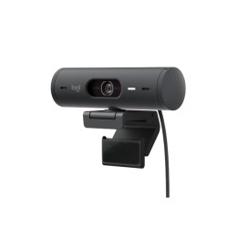 Logitech BRIO 500 - Webcam - colore - 1920 x 1080 - 1080p, 720p - audio - USB-C