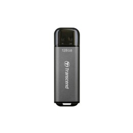 Transcend JetFlash 920 - Chiavetta USB - 128 GB - USB 3.2 Gen 1 - grigio spazio