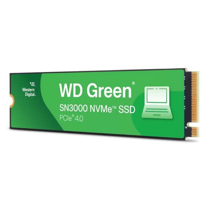 WD Green SN3000 WDS500G4G0E-00CPS0 - SSD - 500 GB - interno - M.2 2280 - PCIe 4.