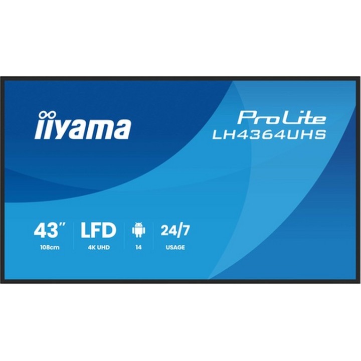 iiyama ProLite LH4364UHS-B1AG - 43" Categoria diagonale (42.5" visualizzabile) D