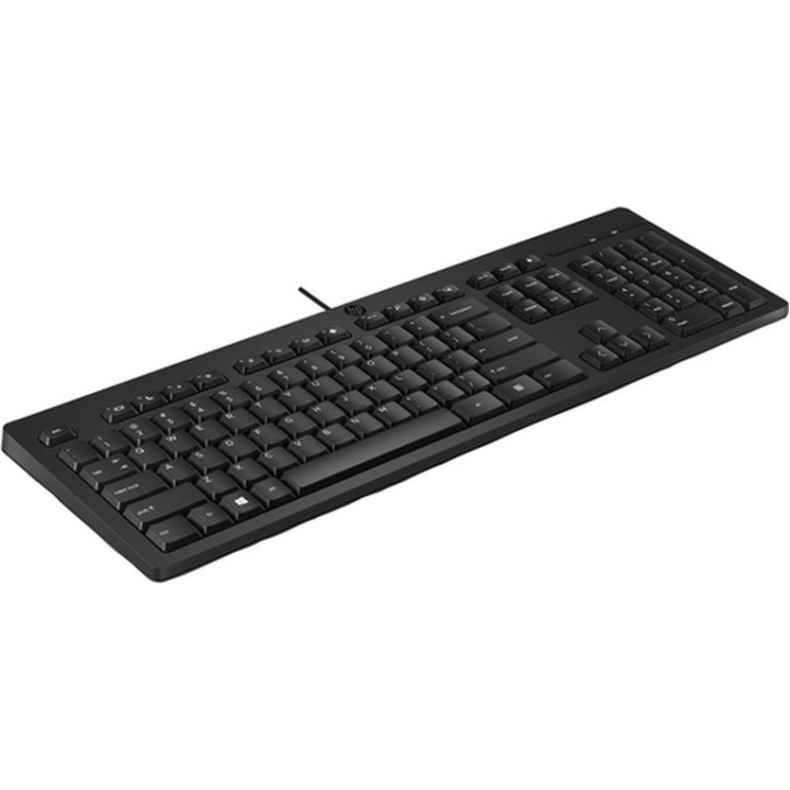 HP 125 G2 - Tastiera - 100% - full size - USB - italiana - nero