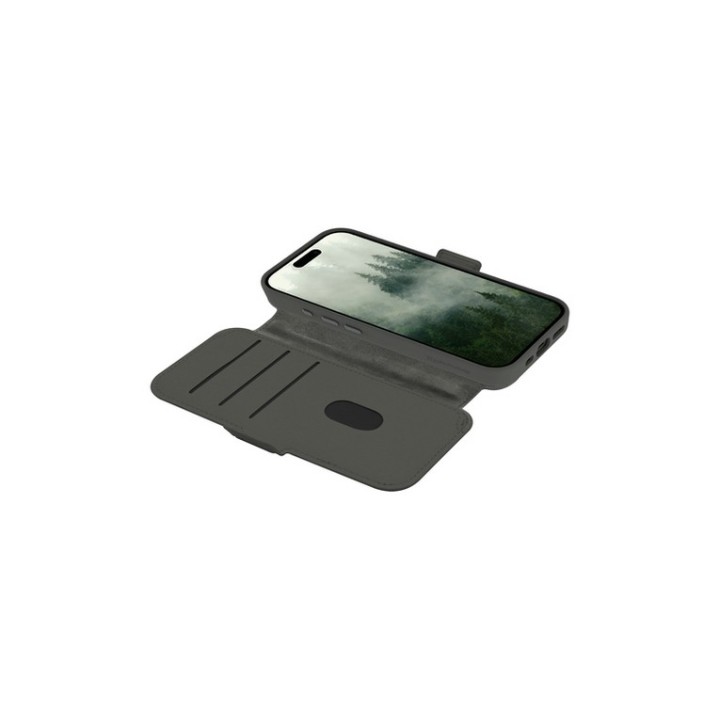 dbramante1928 Lynge - Flip cover per cellulare - Compatibilità MagSafe - ombra d
