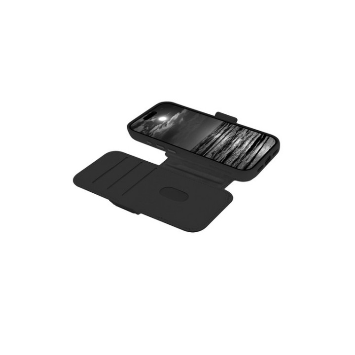 dbramante1928 Lynge - Flip cover per cellulare - Compatibilità MagSafe - mezzano