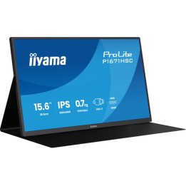 iiyama ProLite P1671HSC-B1 - Monitor a LED - 15.6" - telaio aperto - 1920 x 1080