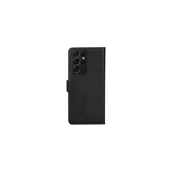 dbramante1928 Lynge - Flip cover per cellulare - pelle pieno fiore - nero - per