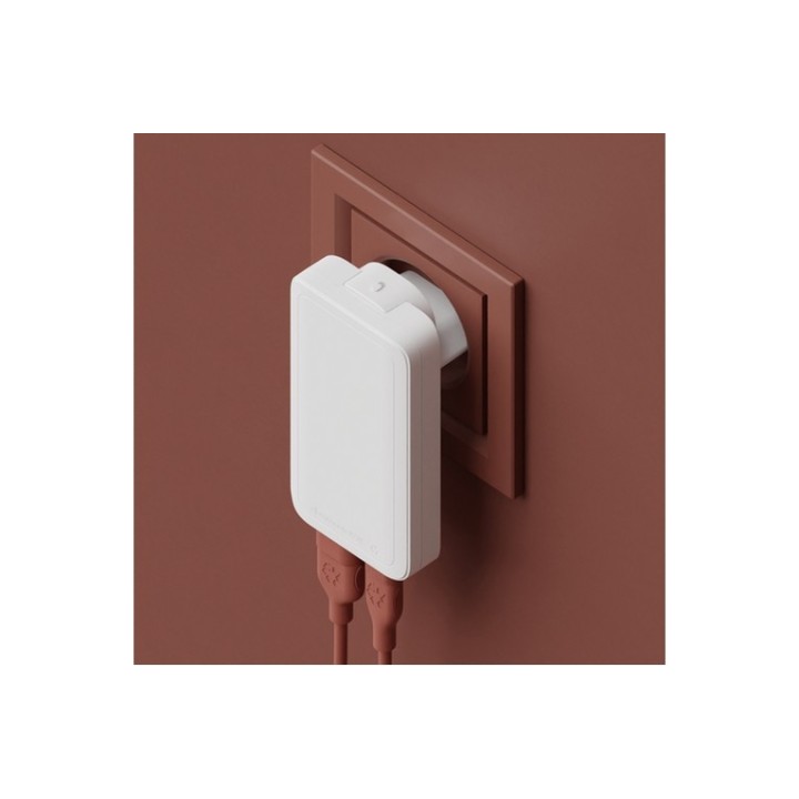 dbramante1928 re-charge Pro - Alimentatore - slim - 65 Watt - 2 connettori di us
