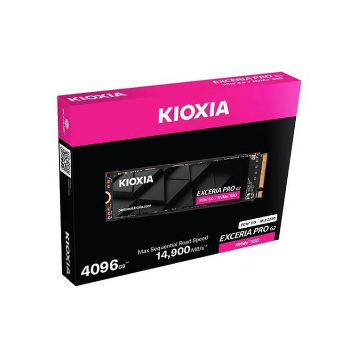 KIOXIA EXCERIA PRO G2 - SSD - 2048 GB - interno - M.2 2280 S3-M - PCI Express 5.
