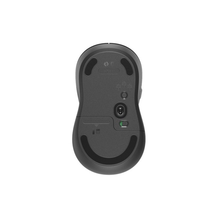 Logitech Signature M750 - Mouse - ottica - 6 pulsanti - senza fili - 2.4 GHz, Bl