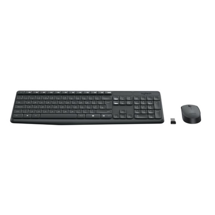 Logitech MK235 - Set mouse e tastiera - senza fili - 2.4 GHz - italiana
