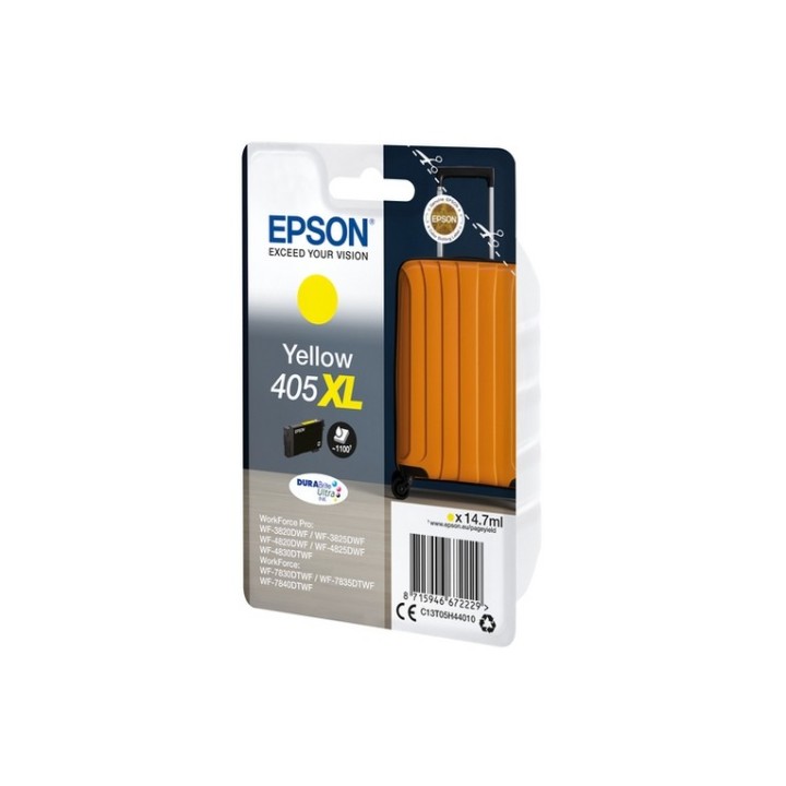Epson 405XL - 14.7 ml - XL - giallo - originale - blister - cartuccia d'inchiost