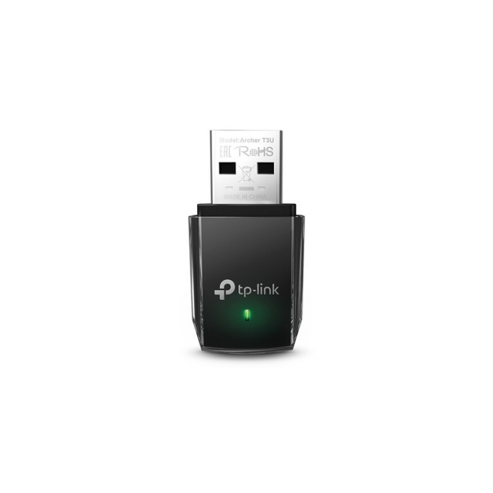 TP-Link Archer T3U - Adattatore di rete - USB 3.0 - Wi-Fi 5 (ARCHER T3U)