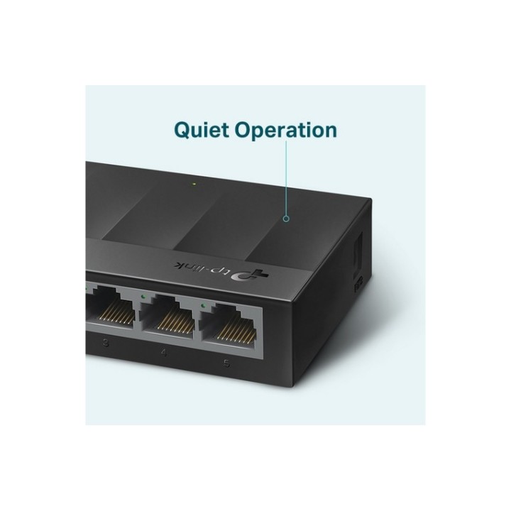 TP-Link LiteWave LS1005G - Switch - unmanaged - 5 x 10/100/1000 - desktop, monta