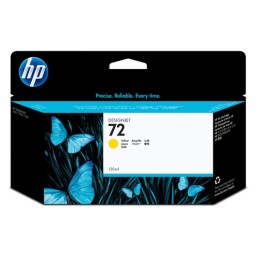 Cartuccia ink HP 72 giallo, da 130 ml con inchiostro HP Vivera