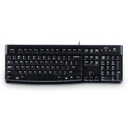 Logitech Tastiera OEM K120 Keyboard Colore Nero - Connessione USB - per Windows/
