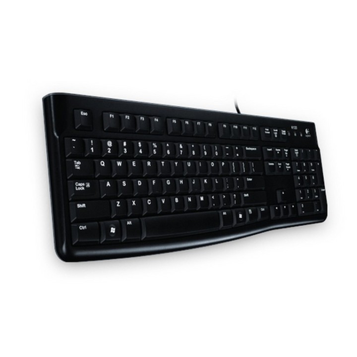 Logitech Tastiera OEM K120 Keyboard Colore Nero - Connessione USB - per Windows/ (920-002517)