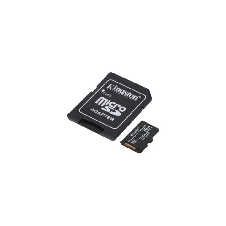 Kingston Industrial - Scheda di memoria flash (adattatore microSDHC per SD in do