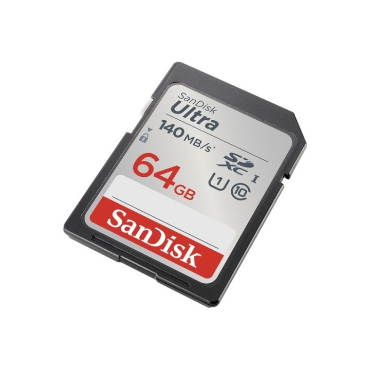 SanDisk Ultra - Scheda di memoria flash - 64 GB - Class 10 - UHS-I SDHC