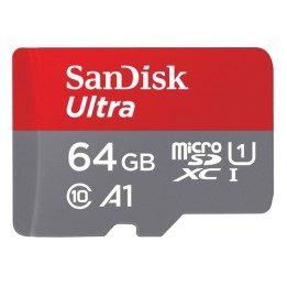 SanDisk Ultra - Scheda di memoria flash (adattatore da microSDXC a SD in dotazio