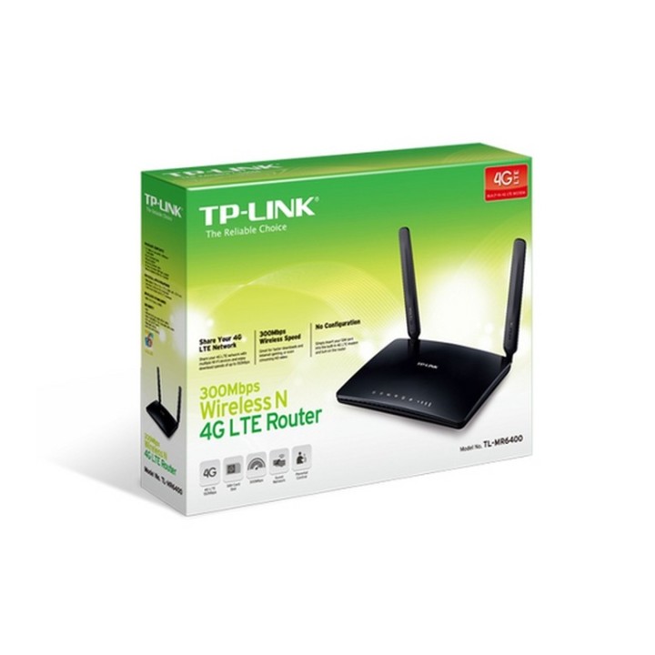 TP-Link TL-MR6400 - Router wireless - WWAN switch a 4 porte 2,4 GHz (TL-MR6400)