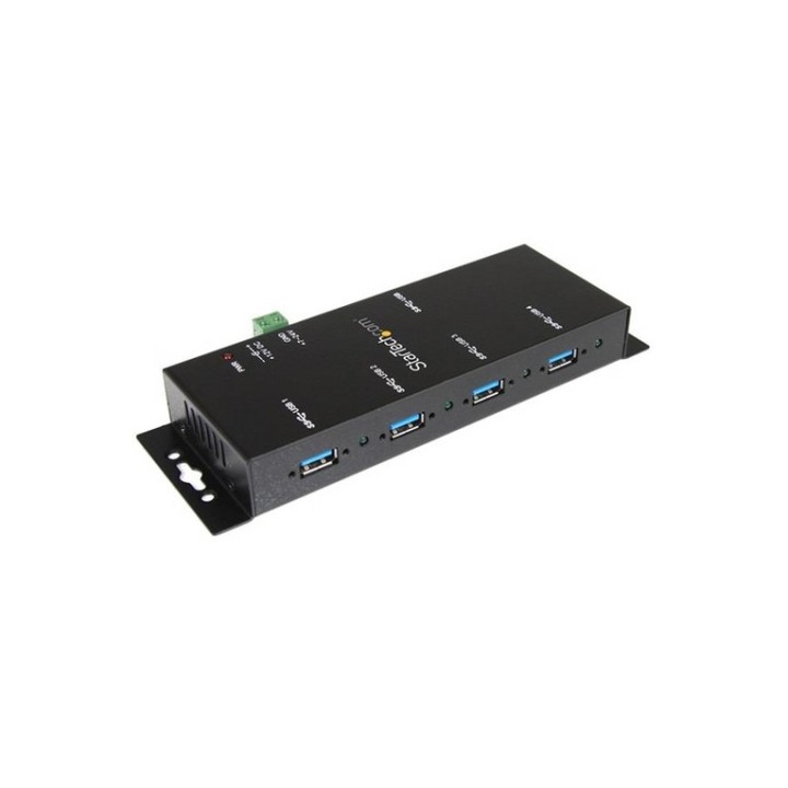 Startech Hub USB 3.0 Resistente per uso industriale a 4 porte con protezione ESD (ST4300USBM)
