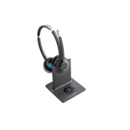 Cisco 562 Wireless Dual - Cuffie con microfono - over ear - DECT 6.0 - senza fil (CP-HS-WL-562-M-EU)