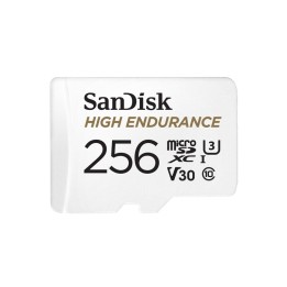 SanDisk High Endurance - Scheda di memoria flash (adattatore da microSDXC a SD i